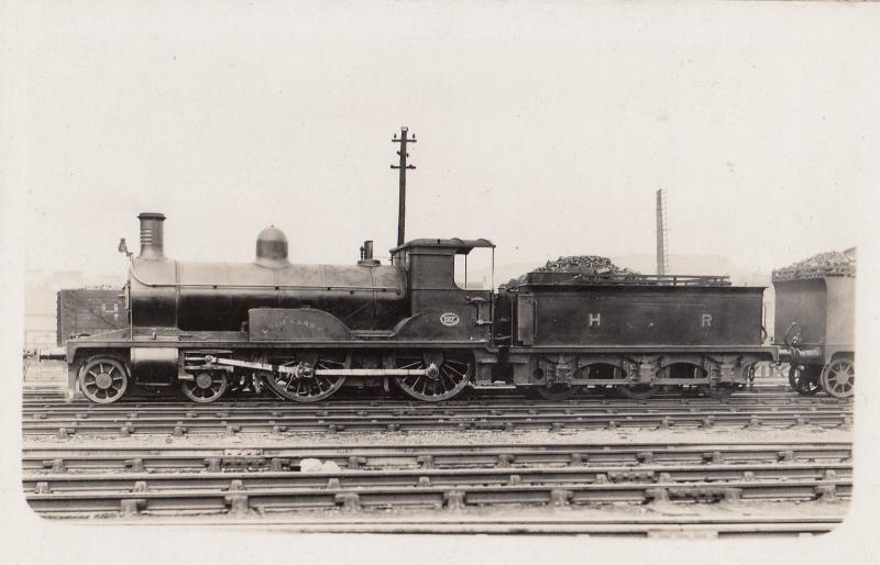 Highland Railway 2P Loch Class 0-6-0 No 1160 Cauliflowers Train Real Photo Ol...