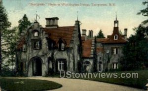 Sunnyside Home of Washington Irving - Tarrytown, New York NY Postcard