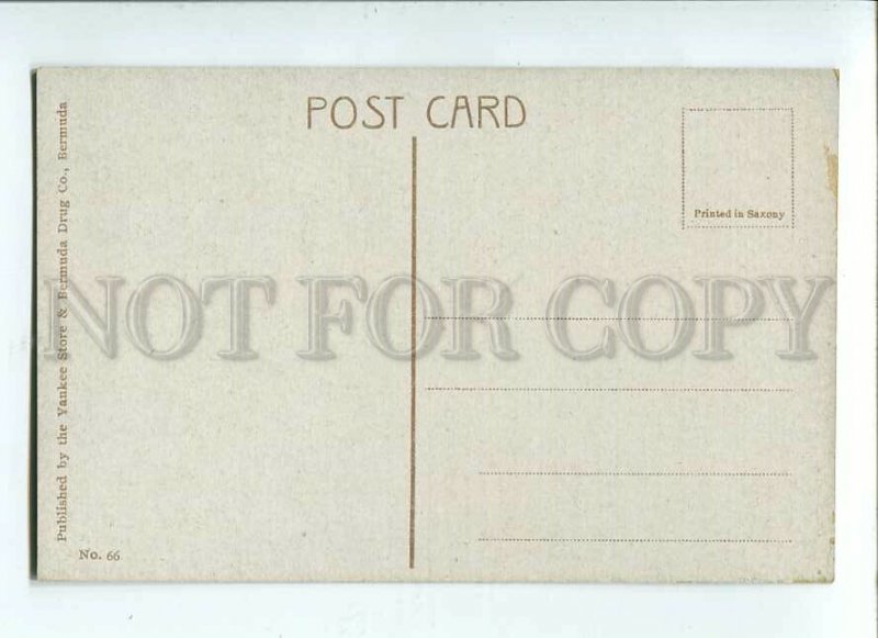 3090306 BERMUDA Picturesque Cottage Vintage PC