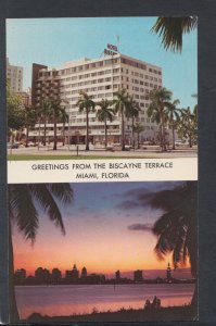 America Postcard - Greetings From Biscayne Terrace, Miami, Florida   RS19979