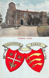 US47 UK England Colchester Essex 1906 coat of arms