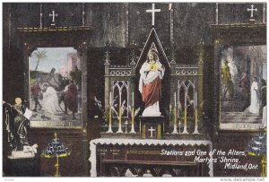 Stations And One Of The Altars, Martyrs' Shrine, Midland, Ontario, Canada, 19...