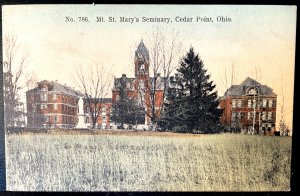 Vintage Postcard 1907-1915 Mount St. Mary's Seminary, Cedar Point, Ohio (OH)