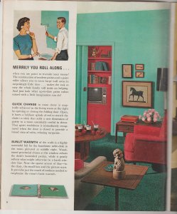 1963 Sherwin-Williams Home Decorator Catalog & Painting Guide Mid-Century Mod