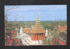 SARABURI THAILAND CHAPEL OF BUDDAH'S FOOTPRINT POSTCARD