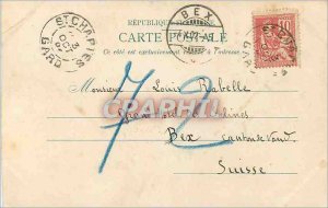 Postcard Old Nimes Les Arenes (map 1900)