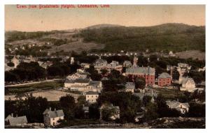 Connecticut Aerial View Thomaston  from Bradstreets Heights,  