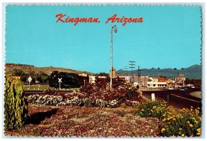 c1970's Junction Of US 66 And US 93 At Kingman Arizona AZ Vintage Postcard