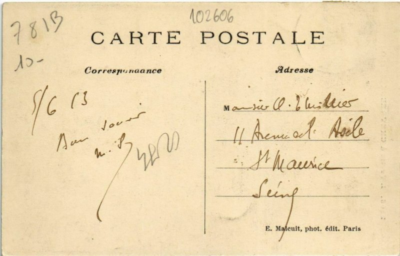 CPA L'YVETTE a CHEVREUSE (102606)