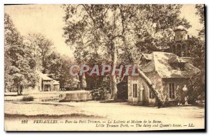 Old Postcard Versailles Petit Trianon Park and The Dairy Queen's House