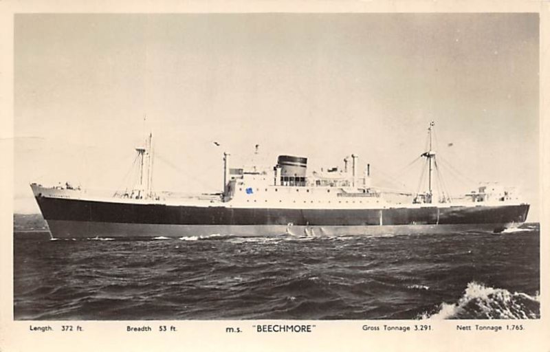 MS Beechmore Furness Line Ship 1963 