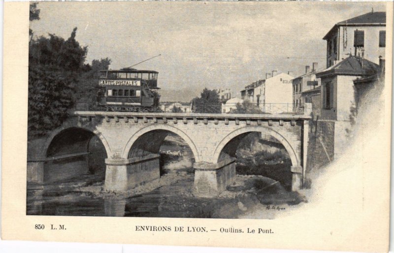 CPA Oullins - Le Pont - Environs de Lyon (1035983)