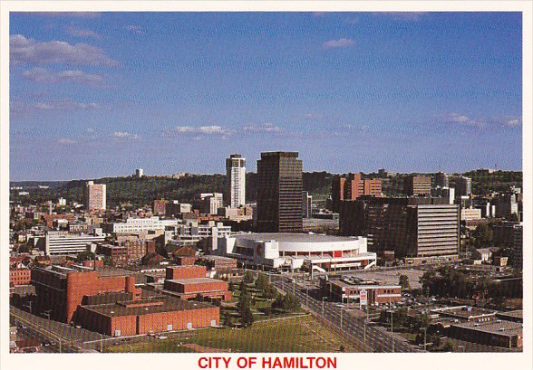 View Of Downtown Hamilton Ontario Canada