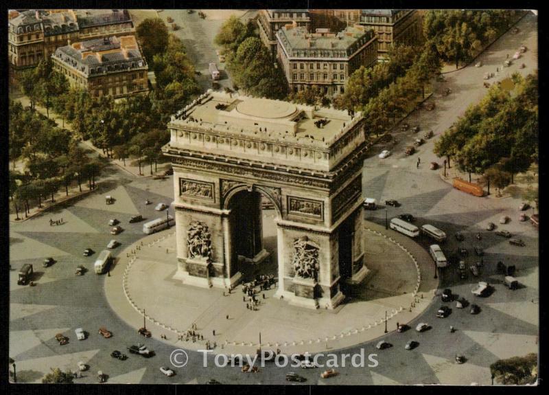Paris - L'Arc de Triomphe de l'Etoile
