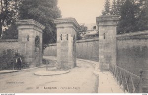 LANGRES, France, 1900-10s; Porte des Auges