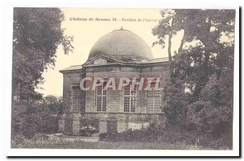 Seals Postcard Old Pavilion of Chateau & # 39aurore