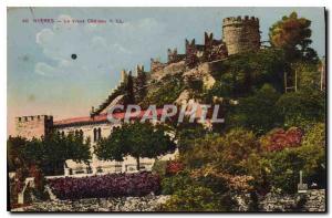 Postcard Old Hyeres Le Vieux Chateu