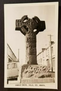 Mint Ireland Market Cross Kells County Meath Real Picture Photograph Postcard 