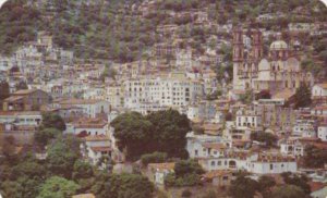 Mexico Taxco Panoramic View 1973