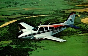 Airplanes Beechcraft Baron E55