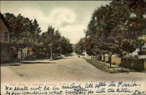 Canaan NH Main St. in Summer c1905 Postcard