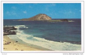 Rabbit Island off of Oahu, Hawaii, 40-60s