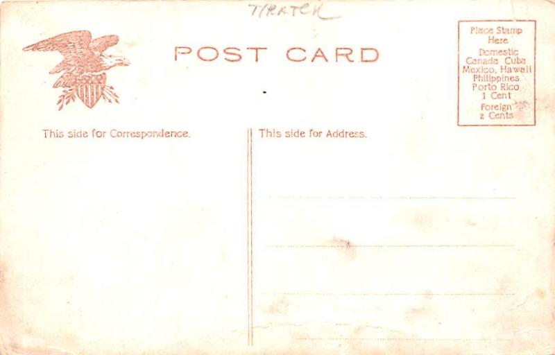 Post Card Old Vintage Antique Theater