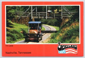 State View~Nashville TN~Opryland USA Theme Park~Tin Lizzies Ride~Continental PC