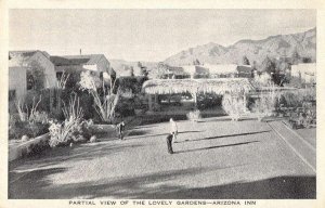 Tucson Arizona Arizona Inn Gardens Vintage Postcard AA21166