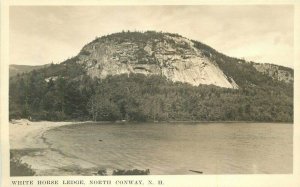 1940s White Horse Ledge North Conway New Hampshire RPPC Photo Postcard 21-4334