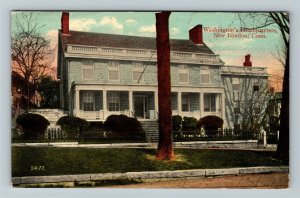 New London CT-Connecticut, Washington's Headquarters, Vintage c1918 Postcard