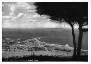 BR6103 Erice Veduta di Trapani e delle egadi  italy