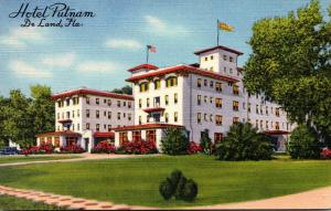 Florida Deland Hotel Putnam 1957 Curteich