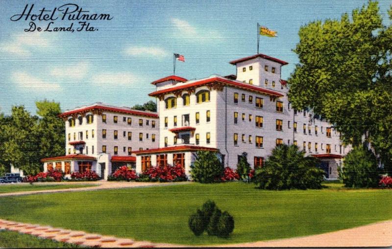 Florida Deland Hotel Putnam 1957 Curteich