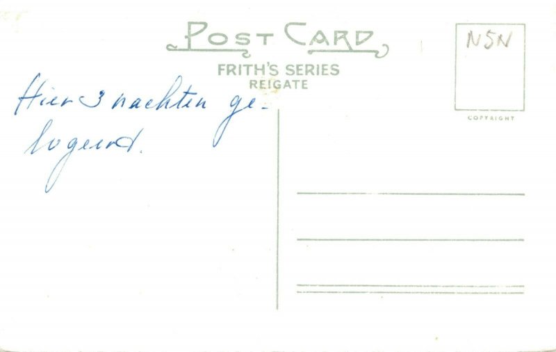 UK High Street Dorking RPPC 05.01