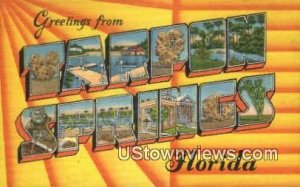 Greetings from Florida - Tarpon Springs  
