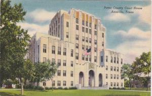 Texas Amarillo Potter County Court House