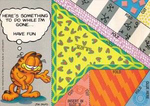 Jim Davis Garfield Puzzle Card