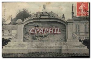 Old Postcard Chartres Monument To Elevate The Shepherd Of Glory In Memory Of ...