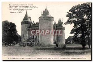 Old Postcard Combourg (I and V) The Chateau North Feodal ratings and Ouestcha...