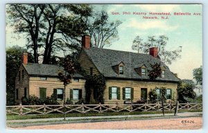 NEWARK, NJ New Jersey ~ General PHIL KEARNY HOMESTEAD 1912 Postcard