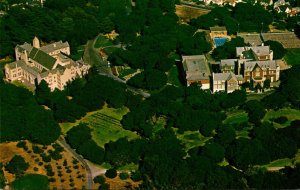 California Burlingame Aerial View College Of Our Lady Of Mercy and Mercy High...