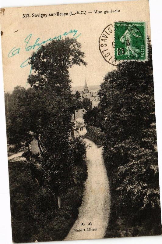 CPA SAVIGNY-sur-BRAYE (L.-&-C.) - Vue générale (208098)