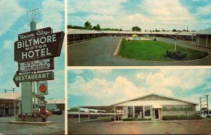 Tennessee Union City Biltmore Motor Hotel 1965