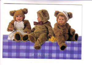 Anne Geddes 1996,  Three Teady Bear Babies, Classico 605-111