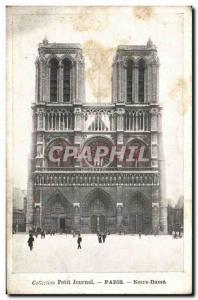 Paris Old Postcard Notre Dame