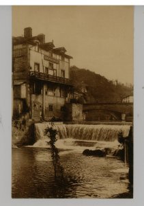 France - Paris. The Waterfalls & Central Hotel at St. Jean-Pied-de-Port