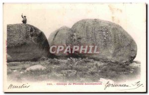 Old Postcard Stones Jaumathres Group