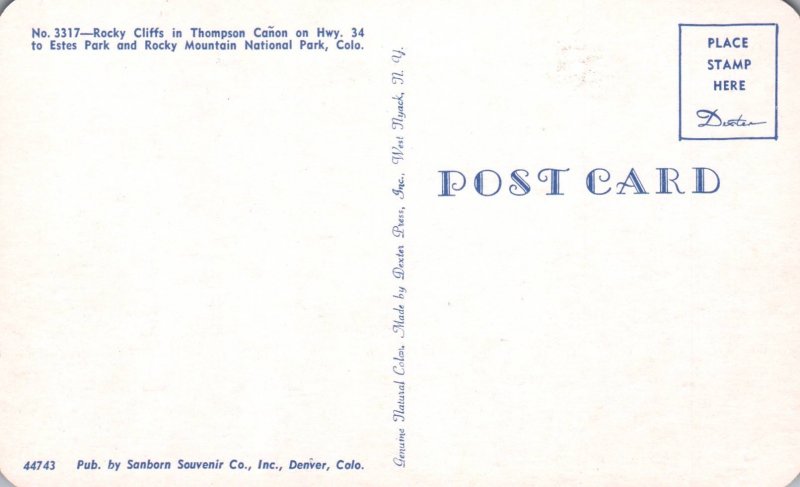 Thompson Canon,Hwy 34,CO