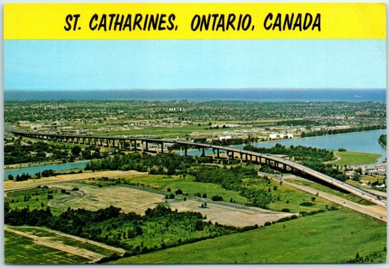 Postcard The Garden City Skyway St. Catharines, Canada Canada